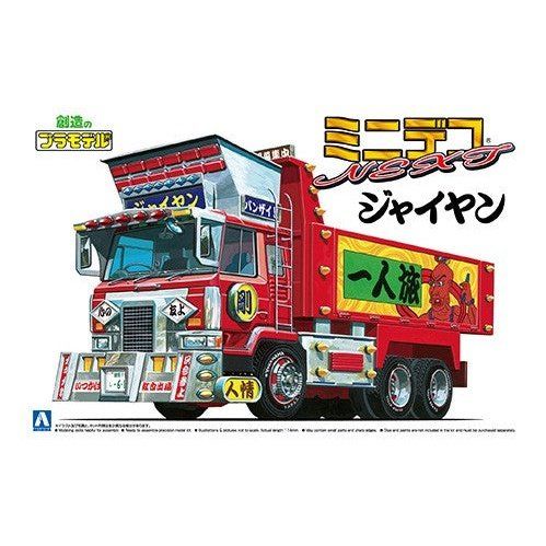 Aoshima 1/64 迷你爆卡NEXT 002 大型傾瀉車 組裝模型 - TwinnerModel