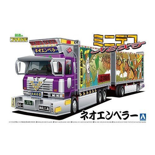 Aoshima 1/64 迷你爆卡NEXT 08 Minideko Next Neo 皇帝 組裝模型 - TwinnerModel