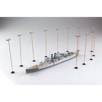 Aoshima 1/700 WL 325 英國重型巡洋艦多塞特郡 組裝模型 - TwinnerModel