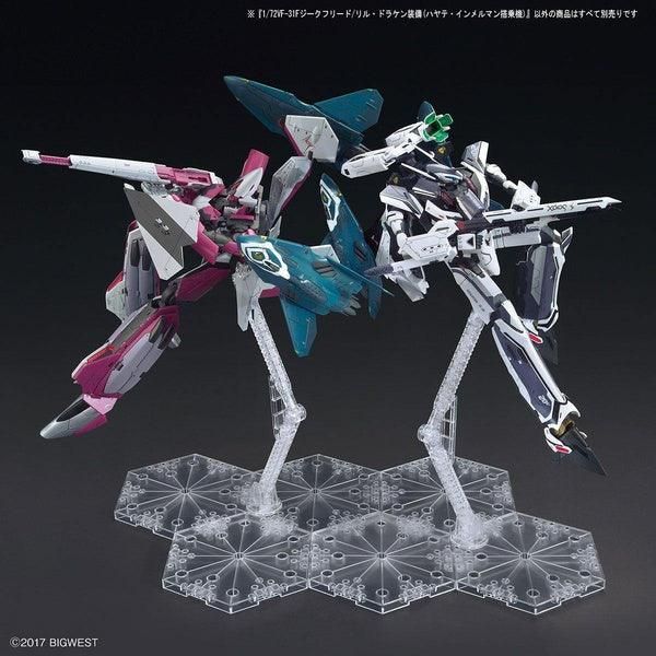 Bandai 1/72 超時空要塞DELTA Delta VF-31F 疾風·因梅爾曼 座機 組裝模型 - TwinnerModel