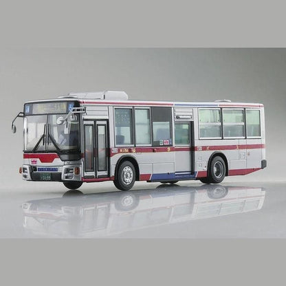 Aoshima 1/80 Working Vehicle 005 三菱扶桑 MP38 Aero Star（東急巴士） 組裝模型 - TwinnerModel