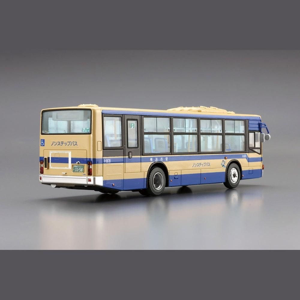 Aoshima 1/80 Working Vehicle 007 三菱扶桑 MP37 Aerostar（橫濱市交通局） 組裝模型 - TwinnerModel