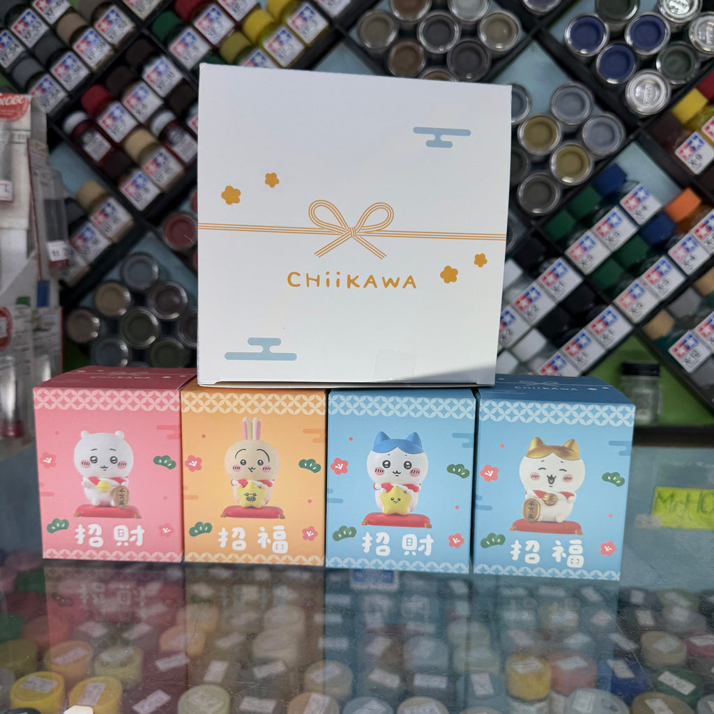 精選預訂 - Chiikawa 桌面擺件 系列- 賀年招財招福公仔一套4款