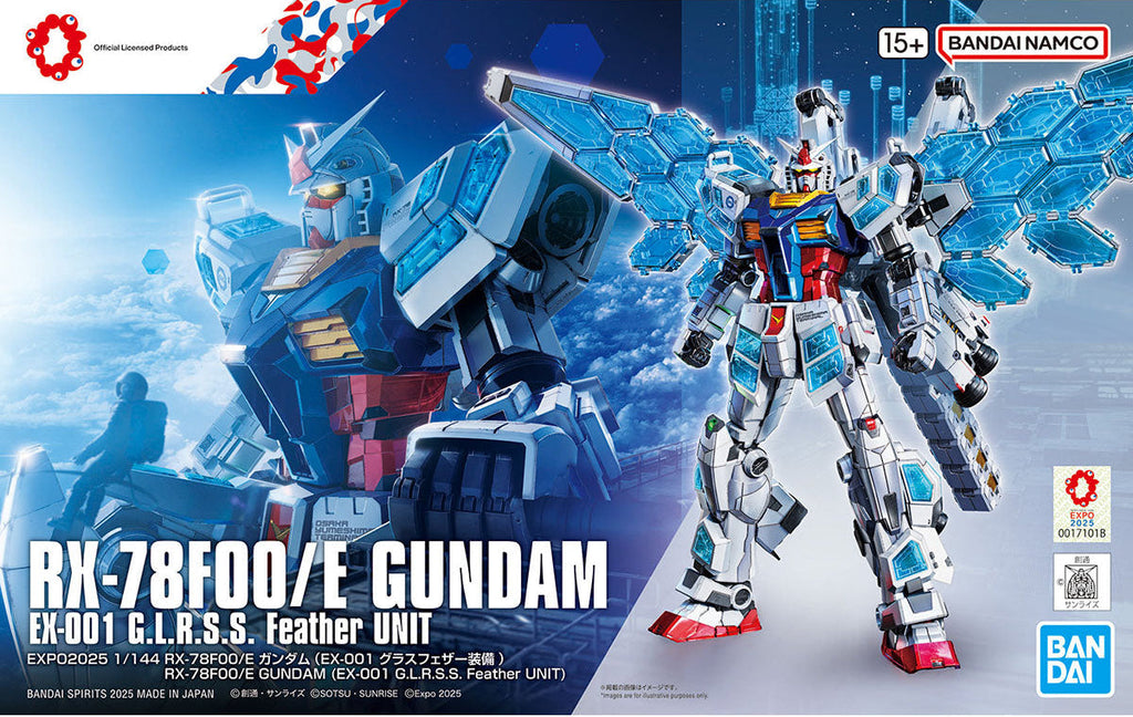 Bandai 1/144 HG RX-78F00/E 高達（EX-001 G.L.R.S.S. 羽翼裝備） 組裝模型