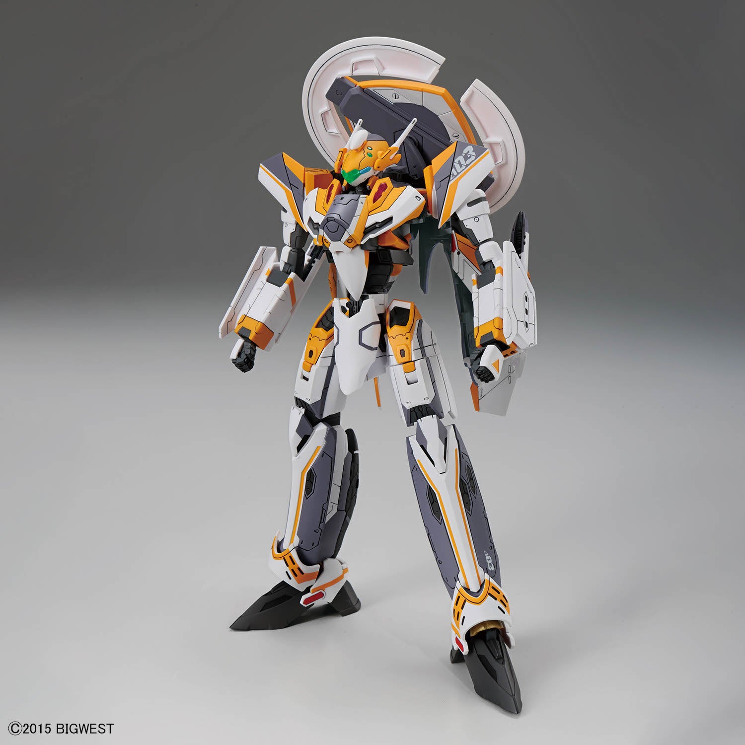 Bandai 1/100 HG Macross VF-31E 齊格飛（查克・馬斯坦格機） 組裝模型