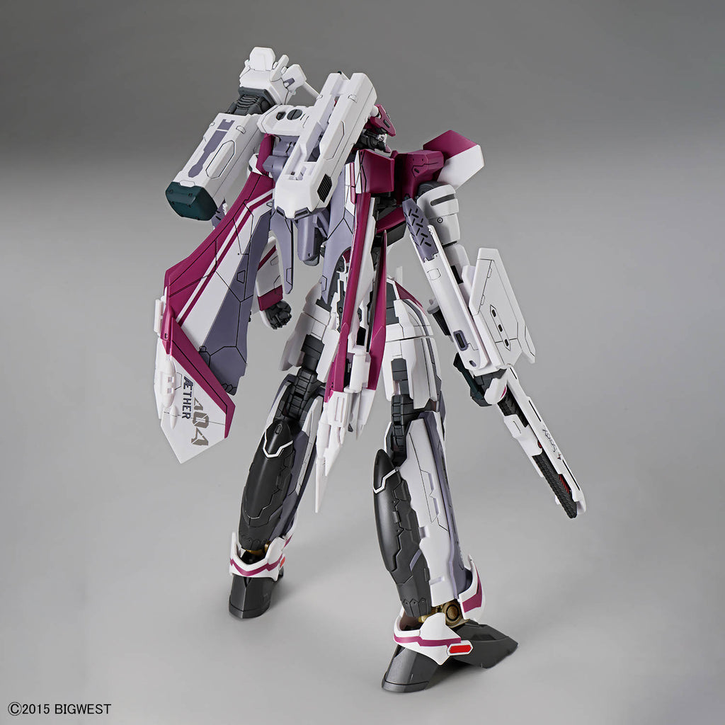 Bandai 1/100 超時空要塞Δ HG VF-31C 英雄式（米拉吉·法莉娜·吉納斯座機） 豪華套組 組裝模型
