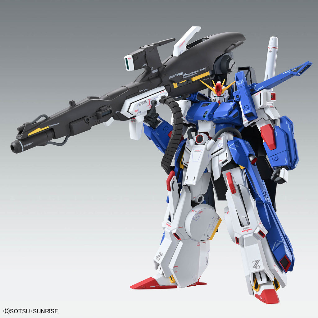 Bandai 1/100 MG 全裝甲 ZZ 高達 Ver.Ka 組裝模型