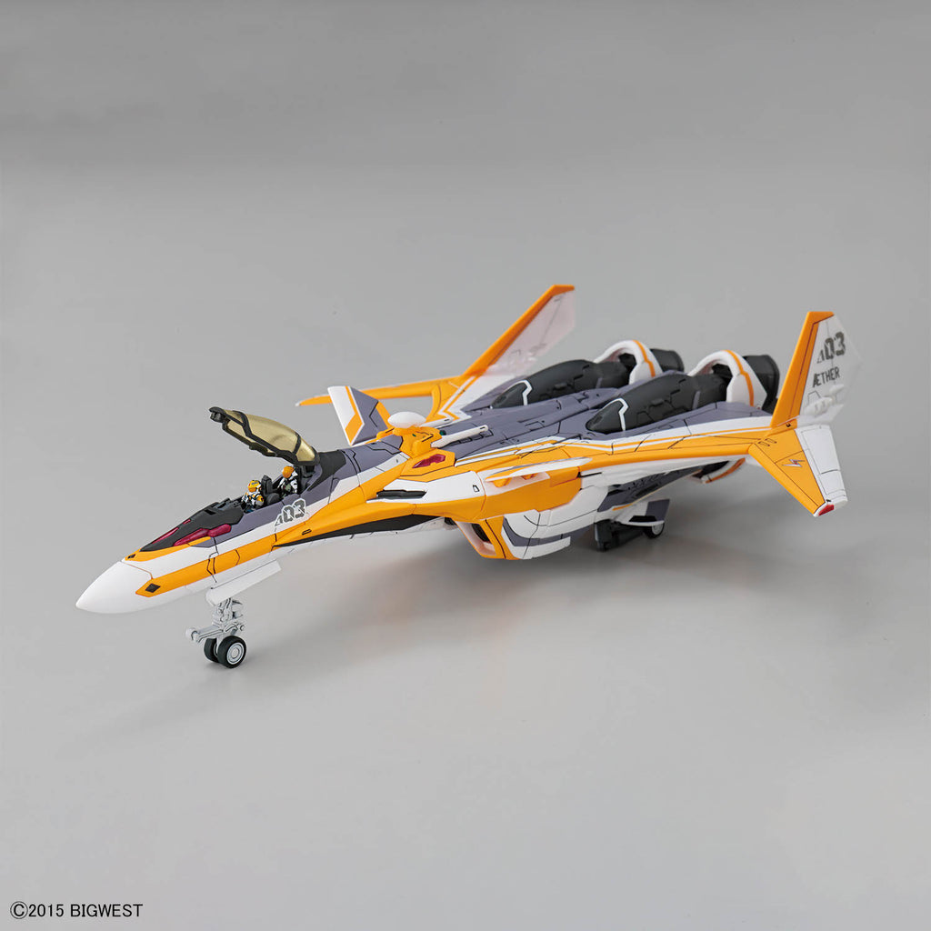 Bandai 1/100 HG Macross VF-31E 齊格飛（查克・馬斯坦格機） 組裝模型