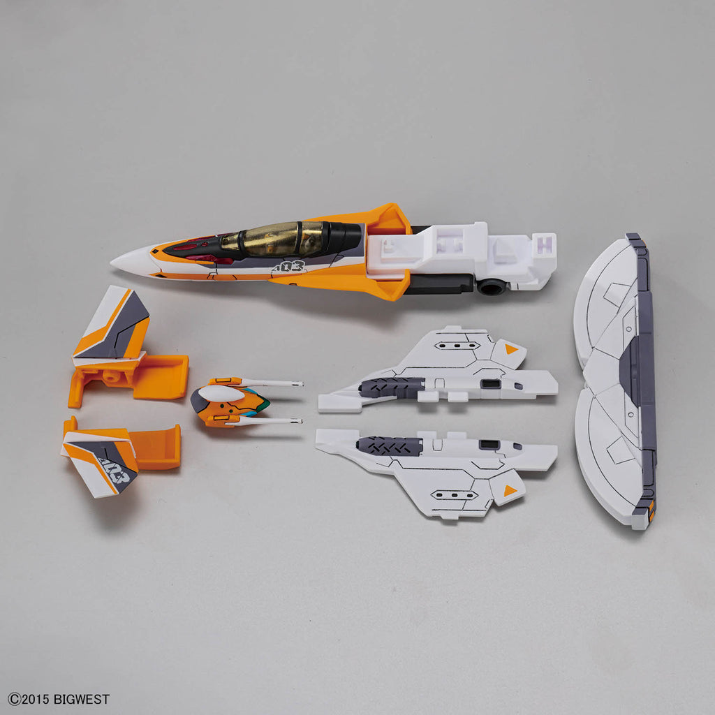 Bandai 1/100 HG Macross VF-31E 齊格飛（查克・馬斯坦格機） 組裝模型