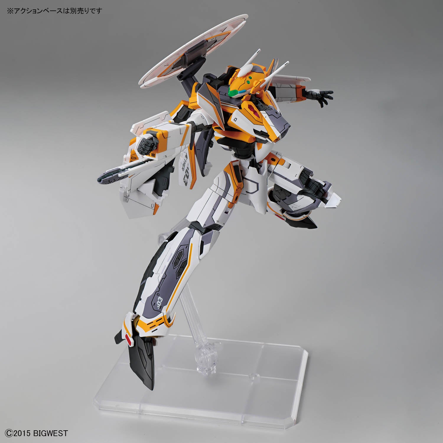 Bandai 1/100 HG Macross VF-31E 齊格飛（查克・馬斯坦格機） 組裝模型