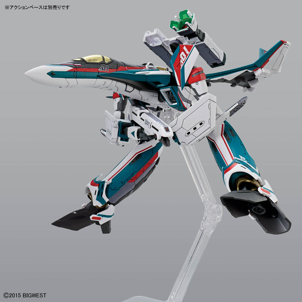 Bandai 1/100 超時空要塞Δ HG VF-31S 齊格菲 (阿拉德·梅塔斯 專用機) 組裝模型