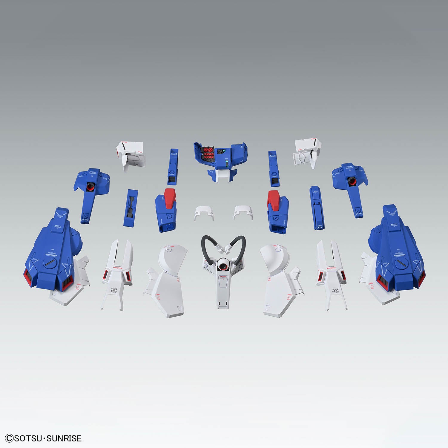 Bandai 1/100 MG 全裝甲 ZZ 高達 Ver.Ka 組裝模型