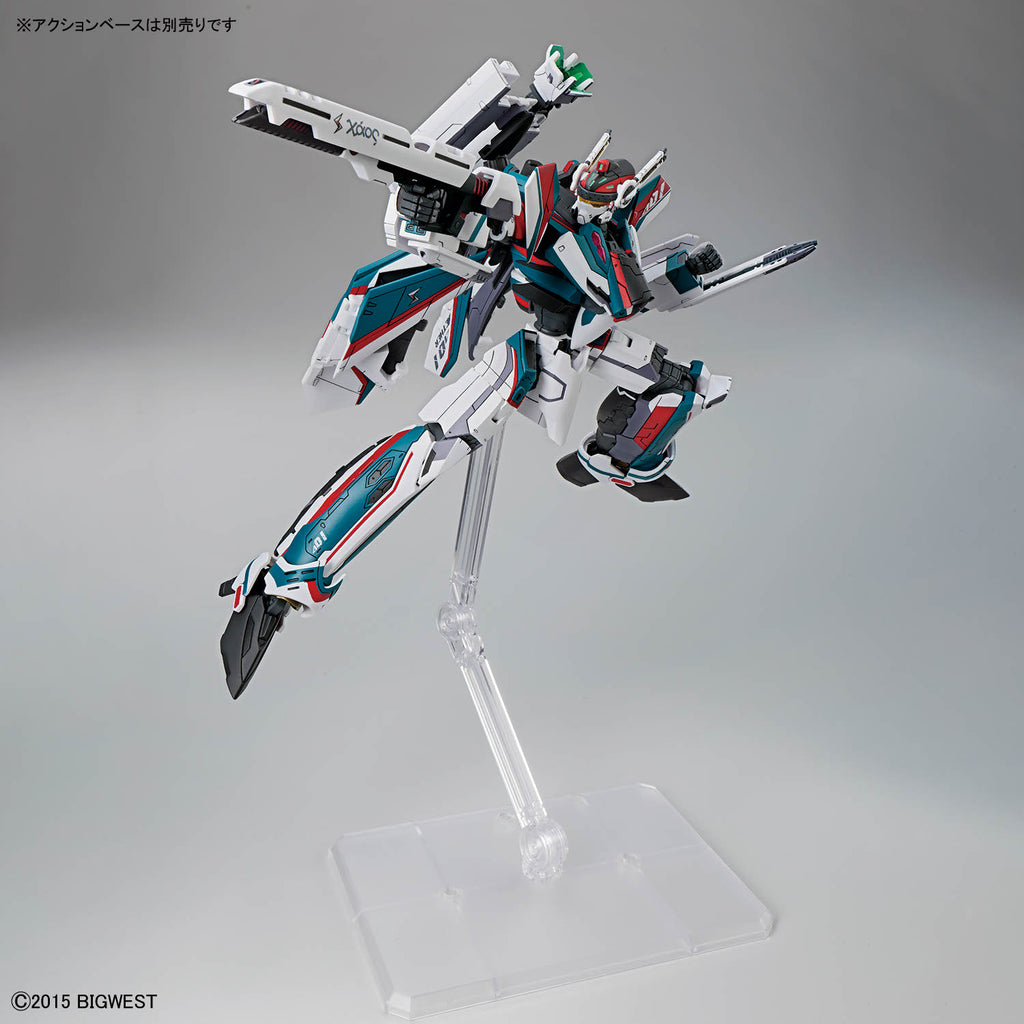 Bandai 1/100 超時空要塞Δ HG VF-31S 齊格菲 (阿拉德·梅塔斯 專用機) 組裝模型
