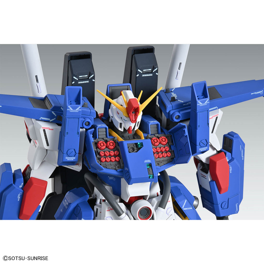 Bandai 1/100 MG 全裝甲 ZZ 高達 Ver.Ka 組裝模型