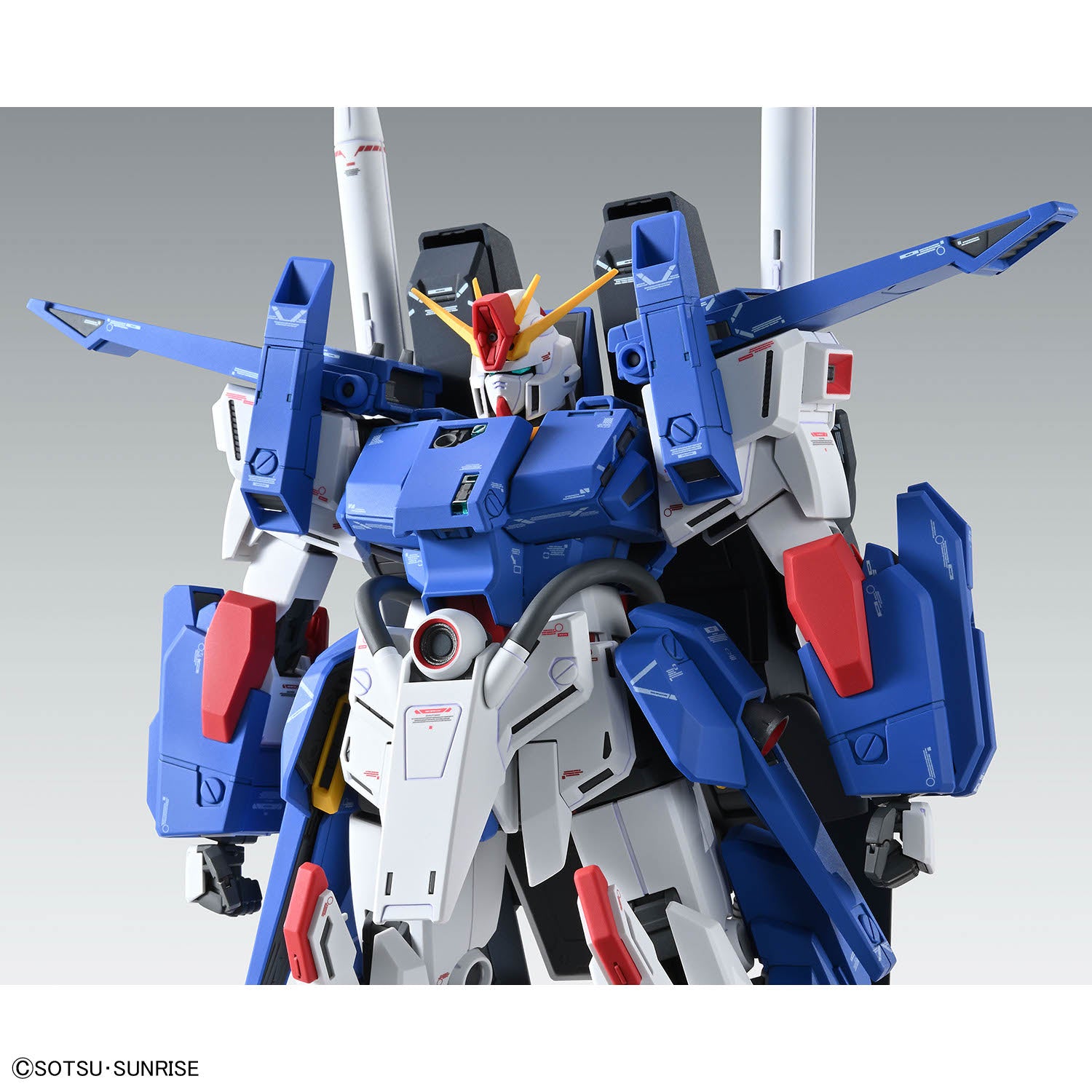 Bandai 1/100 MG 全裝甲 ZZ 高達 Ver.Ka 組裝模型