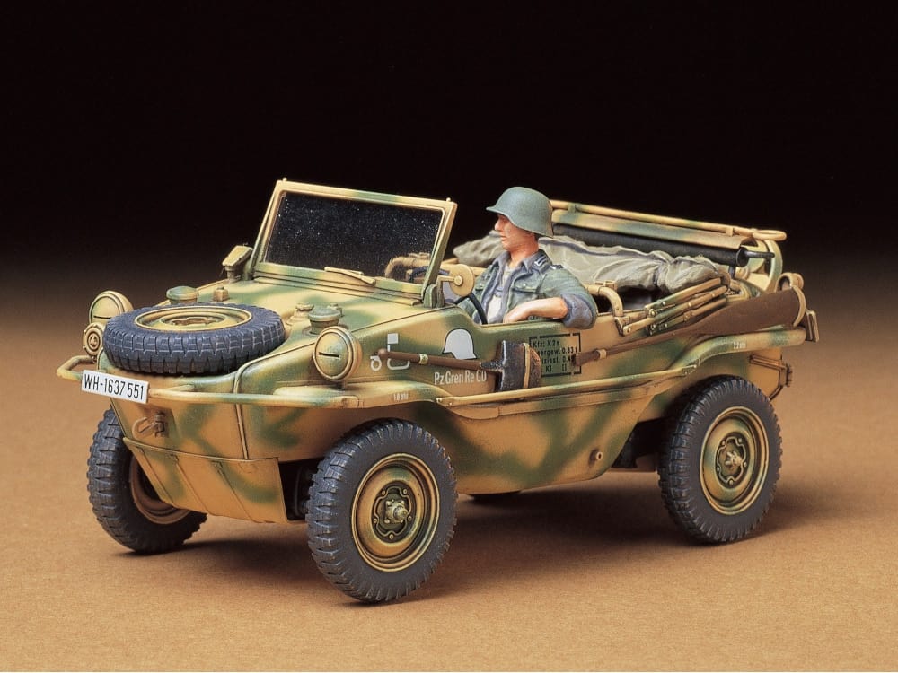 Tamiya 1/35 MM 35224 德國大眾166型水陸兩用車 組裝模型
