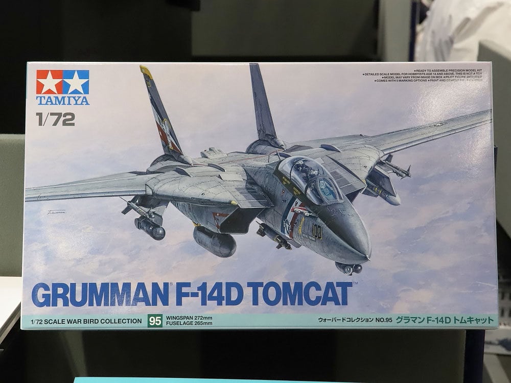Tamiya 1/72 Warbird 60795 WB Grummanr F-14D Tomcat 組裝模型