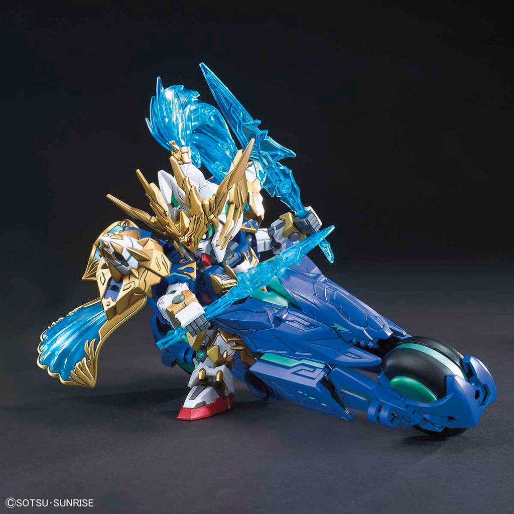Bandai SD 三國創傑傳 007 趙雲 00 高達 ＆ 碧龍驅 組裝模型