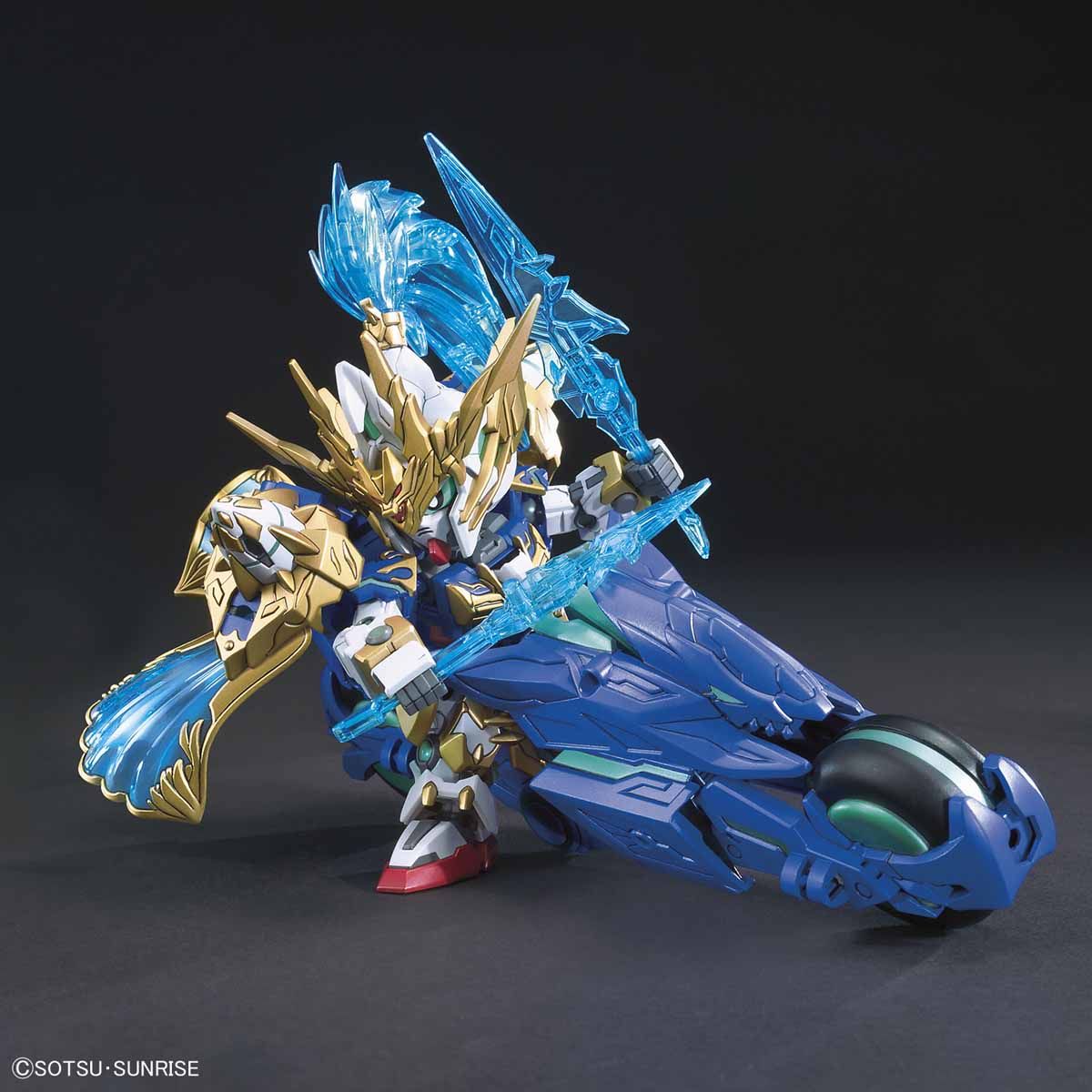 Bandai SD 三國創傑傳 007 趙雲 00 高達 ＆ 碧龍驅 組裝模型