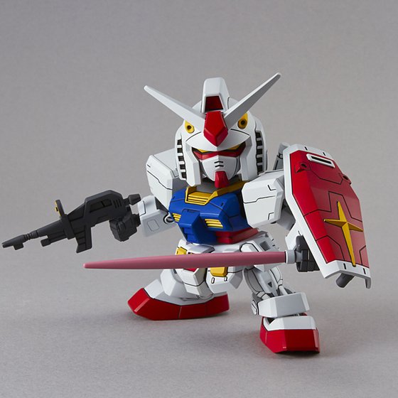Bandai SD高達 EX-規格 001 機動戰士 高達 RX-78-2 組裝模型