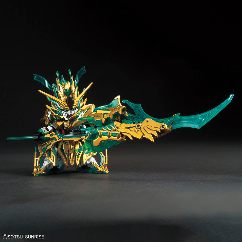 Bandai SD 三國創傑傳 034 武聖關羽雲長 ν 高達 組裝模型