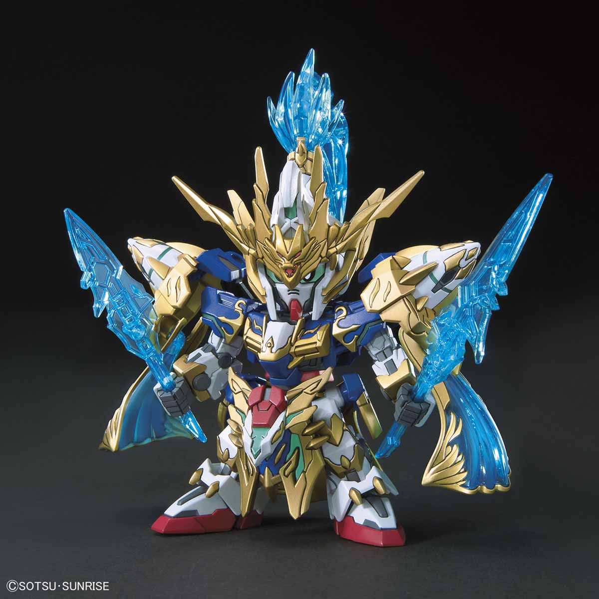 Bandai SD 三國創傑傳 007 趙雲 00 高達 ＆ 碧龍驅 組裝模型