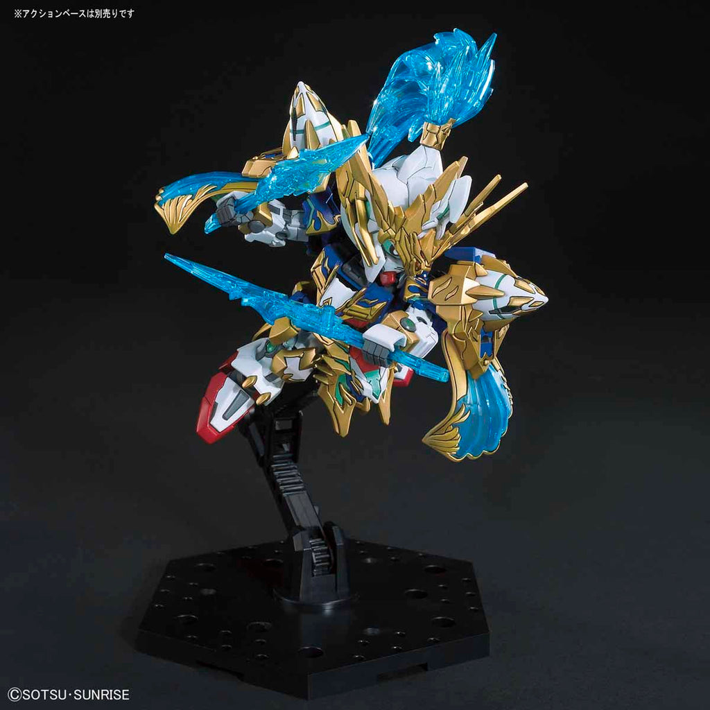 Bandai SD 三國創傑傳 007 趙雲 00 高達 ＆ 碧龍驅 組裝模型