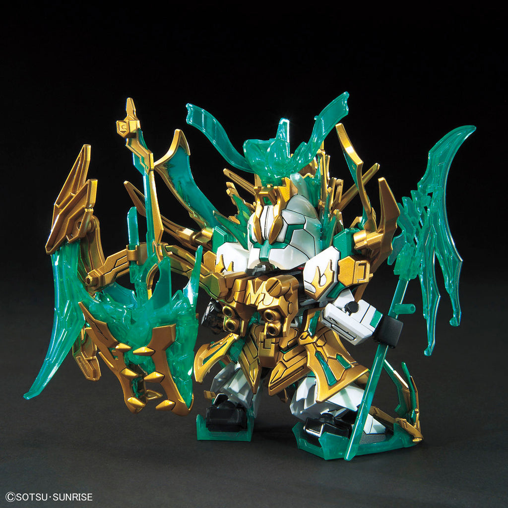Bandai SD 三國創傑傳 034 武聖關羽雲長 ν 高達 組裝模型