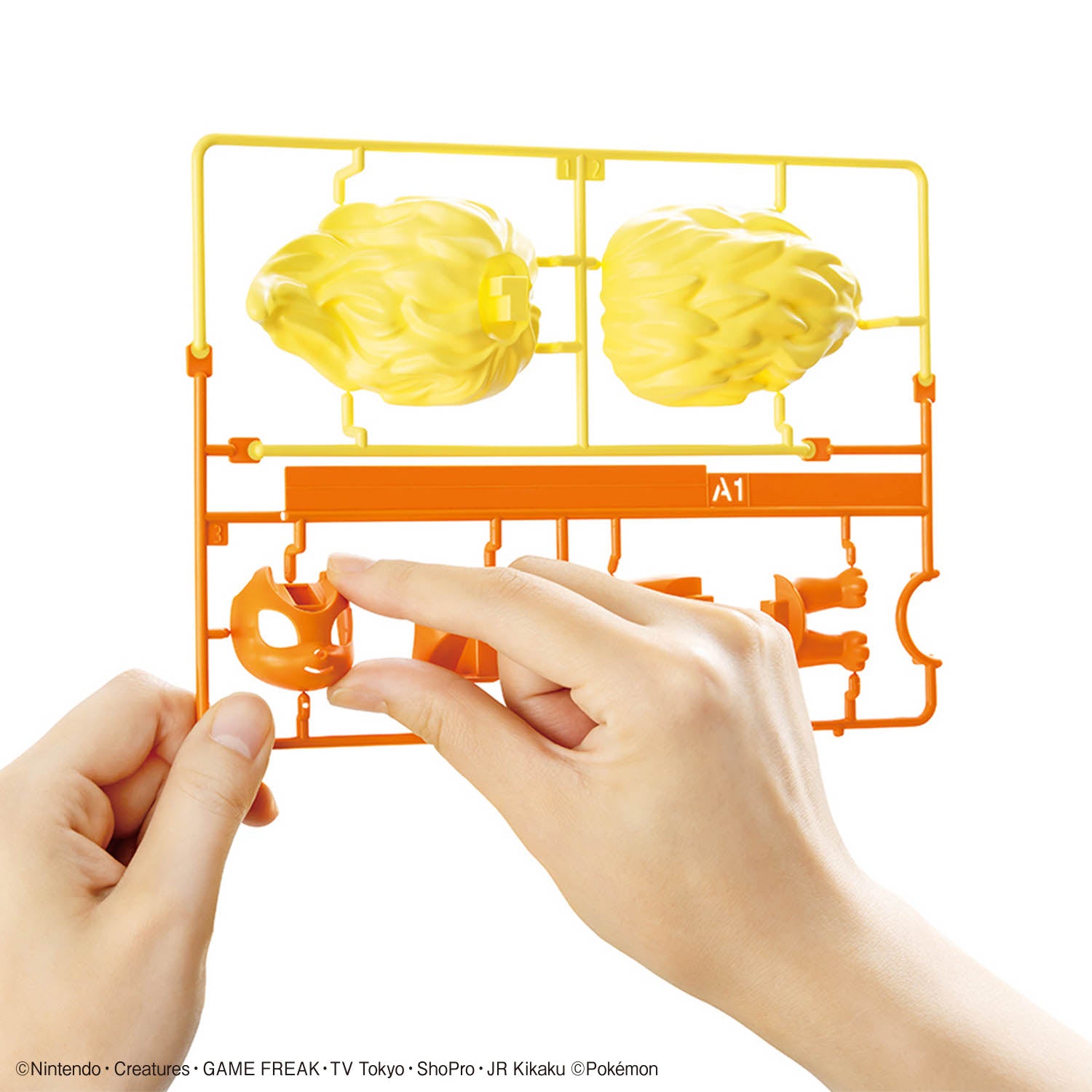 Bandai 寵物小精靈 Pokemon Plamo Collection Quick!! 25 火伊貝 組裝模型