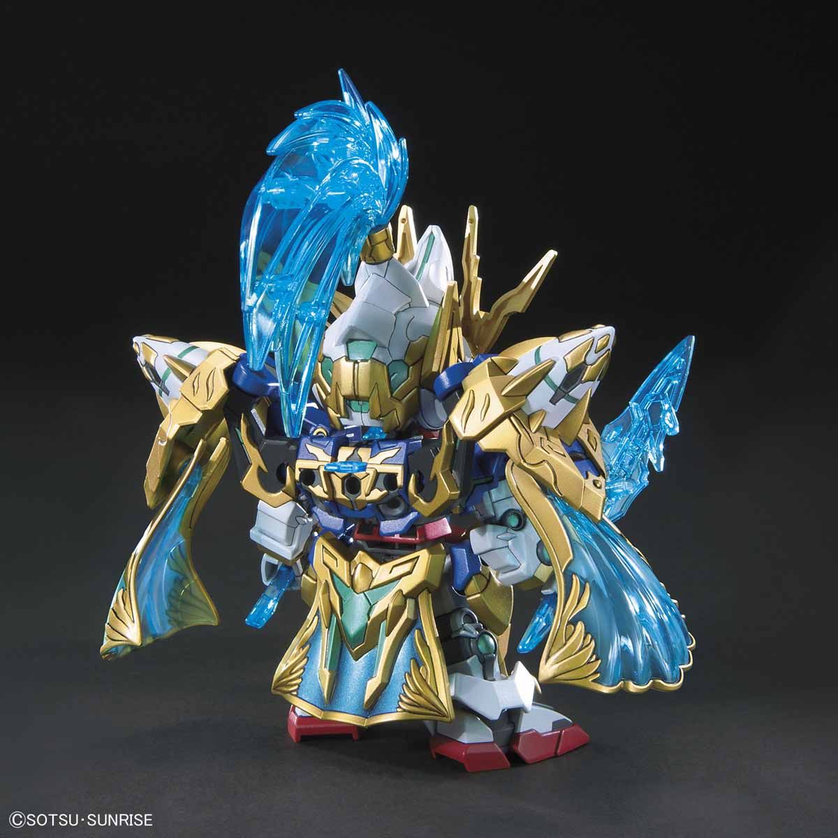 Bandai SD 三國創傑傳 007 趙雲 00 高達 ＆ 碧龍驅 組裝模型