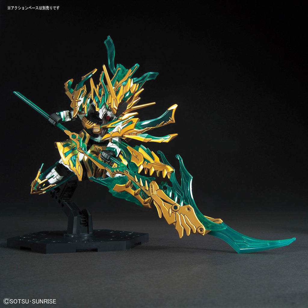 Bandai SD 三國創傑傳 034 武聖關羽雲長 ν 高達 組裝模型