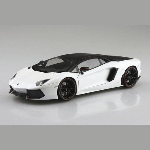 Aoshima 1/24 ZMC 012 林寶堅尼 Aventador PIRELLI 特別版 '14 組裝模型 - TwinnerModel