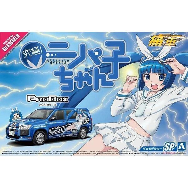 Aoshima 1/24 ZM SP 痛車 Toyota NCP160V ProBox 組裝模型 - TwinnerModel