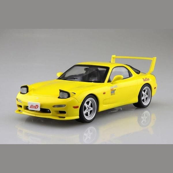 Aoshima 1/24 頭文字D 012 高橋啓介 MAZDA FD3S RX-7 第1巻仕様 組裝模型 - TwinnerModel