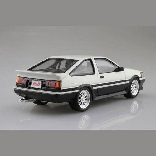 Aoshima 1/24 頭文字D 013 豐田 Toyota AE86 Levin 秋山涉 組裝模型 - TwinnerModel