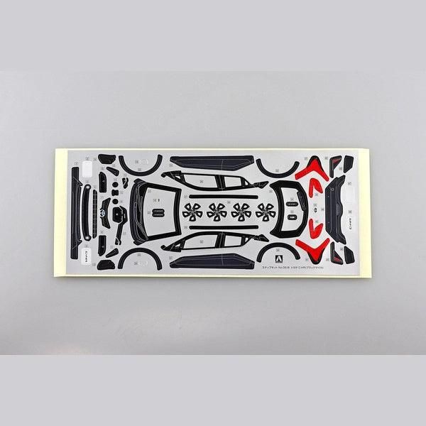 Aoshima 1/32 The SNAP-KIT 06B 豐田Toyota C-HR SUV 黑色 組裝模型 - TwinnerModel
