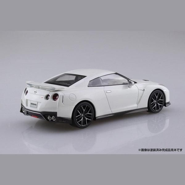 Aoshima 1/32 The SNAP-KIT 07B Nissan GT-R 亮白珍珠 組裝模型 - TwinnerModel