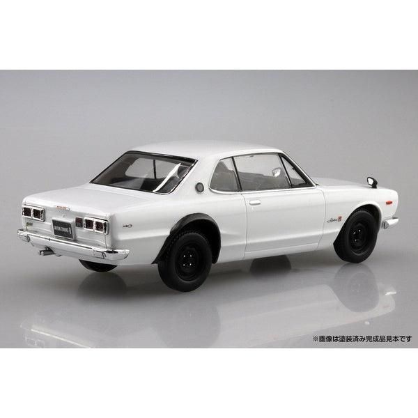 Aoshima 1/32 The SNAP-KIT 09B 日產 Nissan Skyline 2000GT-R 白色 組裝模型 - TwinnerModel