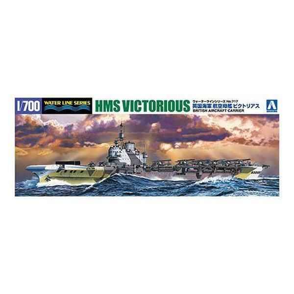 Aoshima 1/700 WL 717 英國皇家海軍航空母艦“勝利” 組裝模型 - TwinnerModel