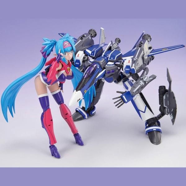 Aoshima 超時空要塞DELTA V.F.G. 超時空要塞邊境 VF-25G 超級救世主 克蘭·克朗 組裝模型 - TwinnerModel