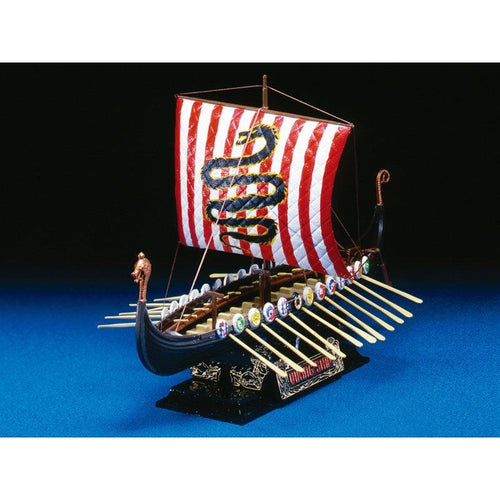 Aoshima Old Time Ship 003 維京戰船 組裝模型 - TwinnerModel
