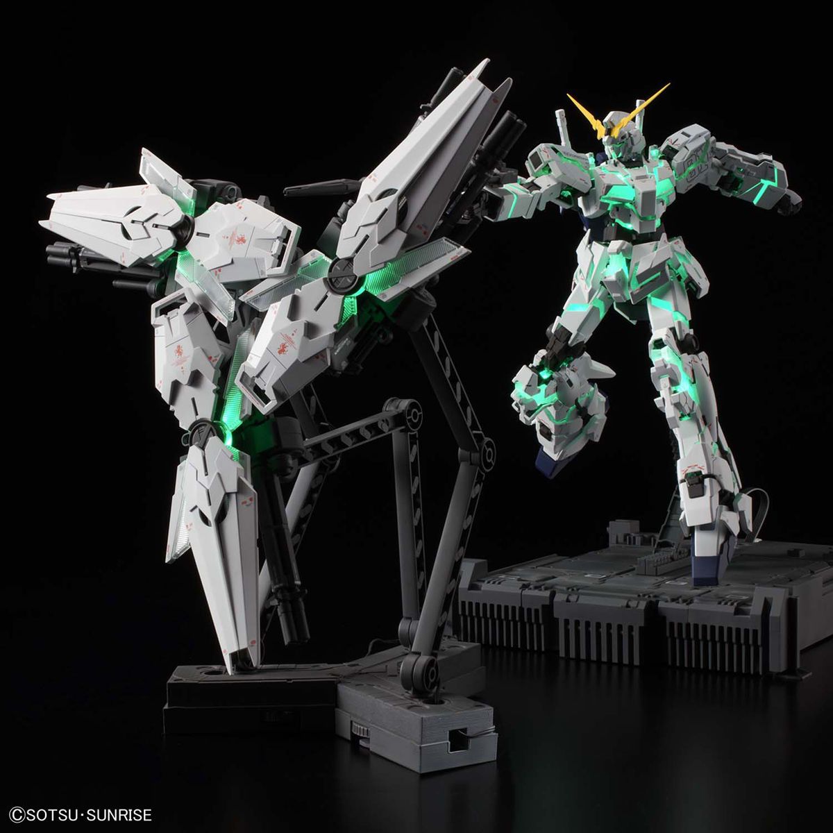 Bandai 1/100 MGEX 卡版 獨角戰 高達 組裝模型 - TwinnerModel