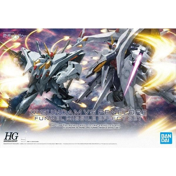 Bandai 1/144 HGUC Ξ高達 VS 潘娜洛普 感應飛彈特效套組 組裝模型 - TwinnerModel