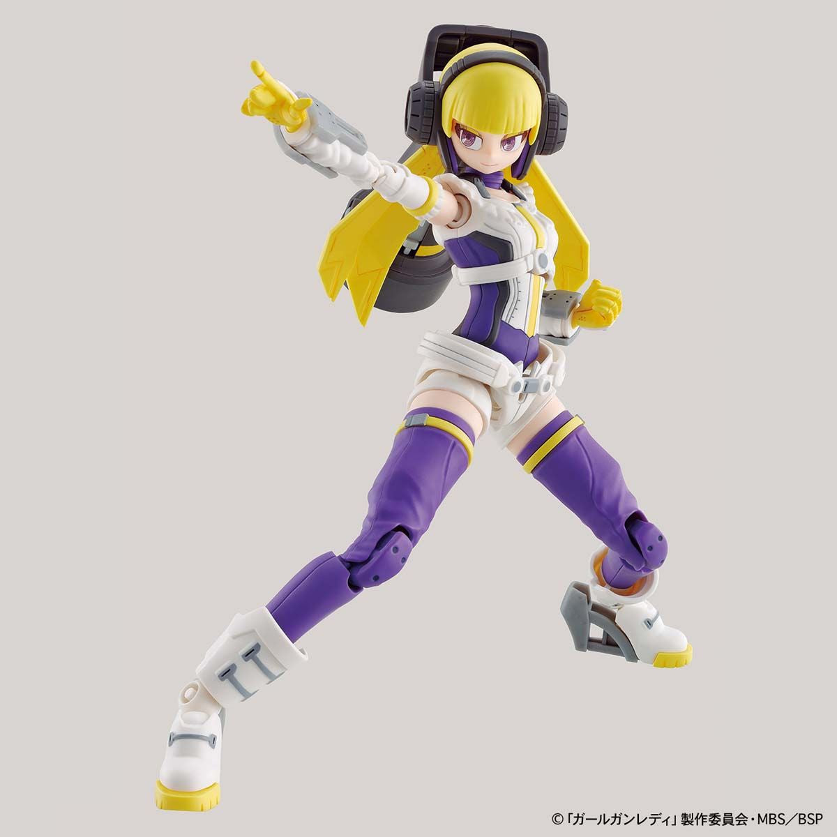 Bandai 1/1 Girl Gun Lady 女指揮官夏洛特 組裝模型 - TwinnerModel