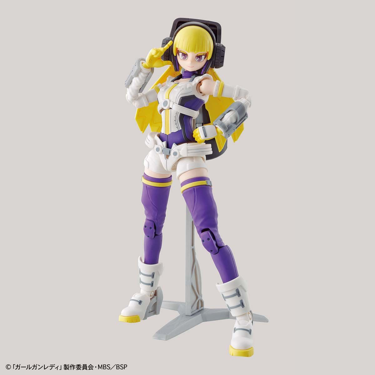 Bandai 1/1 Girl Gun Lady 女指揮官夏洛特 組裝模型 - TwinnerModel