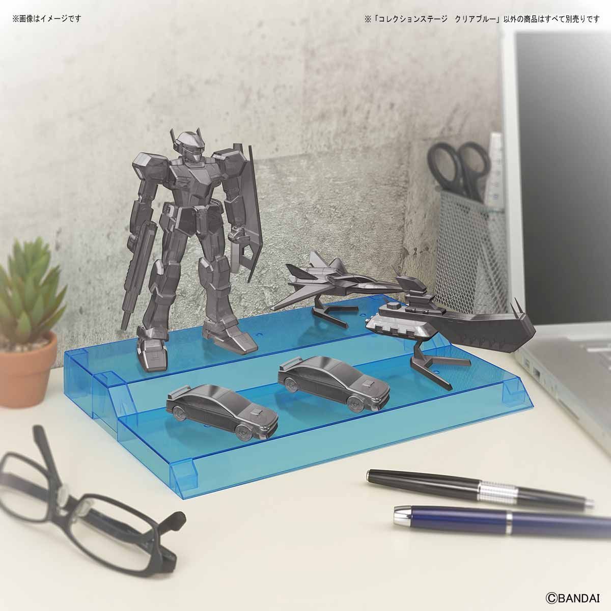 Bandai Display Base Collection Stage (Clear Blue) 組裝模型 - TwinnerModel