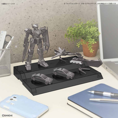 Bandai Display Base Collection Stage (Smoke Black Clear) 組裝模型 - TwinnerModel