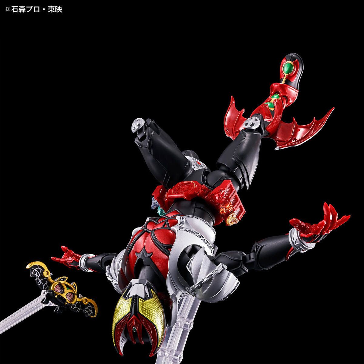 Bandai Figure-rise Standard 幪面超人 月騎 牙型態 組裝模型 - TwinnerModel