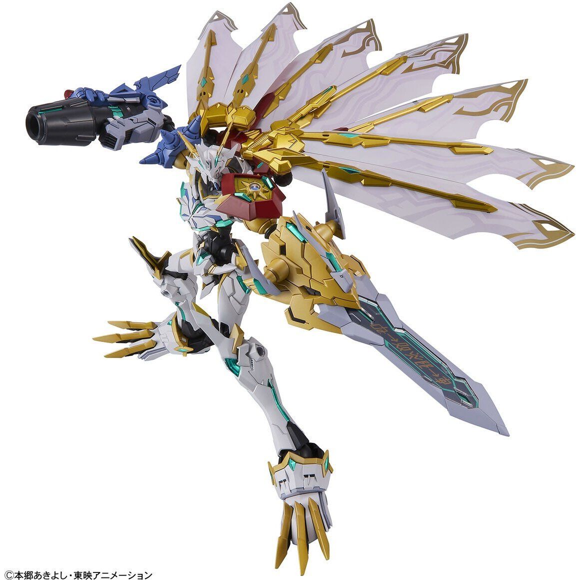 Bandai Figure-rise Standard 數碼暴龍 奧米加獸X抗體(AMPLIFIED) 組裝模型 - TwinnerModel