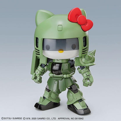 Bandai SDCS Hello Kitty 吉蒂貓 + 渣古 組裝模型 - TwinnerModel